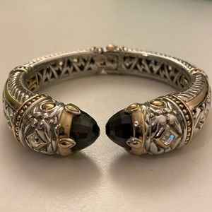 John Medeiros Nouveau Collection -Cuff with Accent Stone